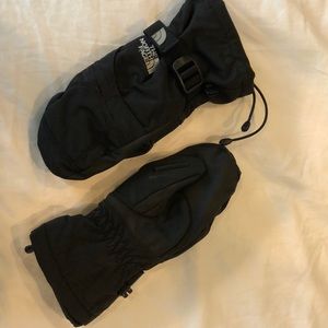 North Face youth mittens